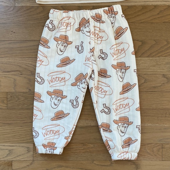 Disney Pixar Toy Story Woody 3T Kids Sweatshirt & Sweatpants - Picture 4 of 8